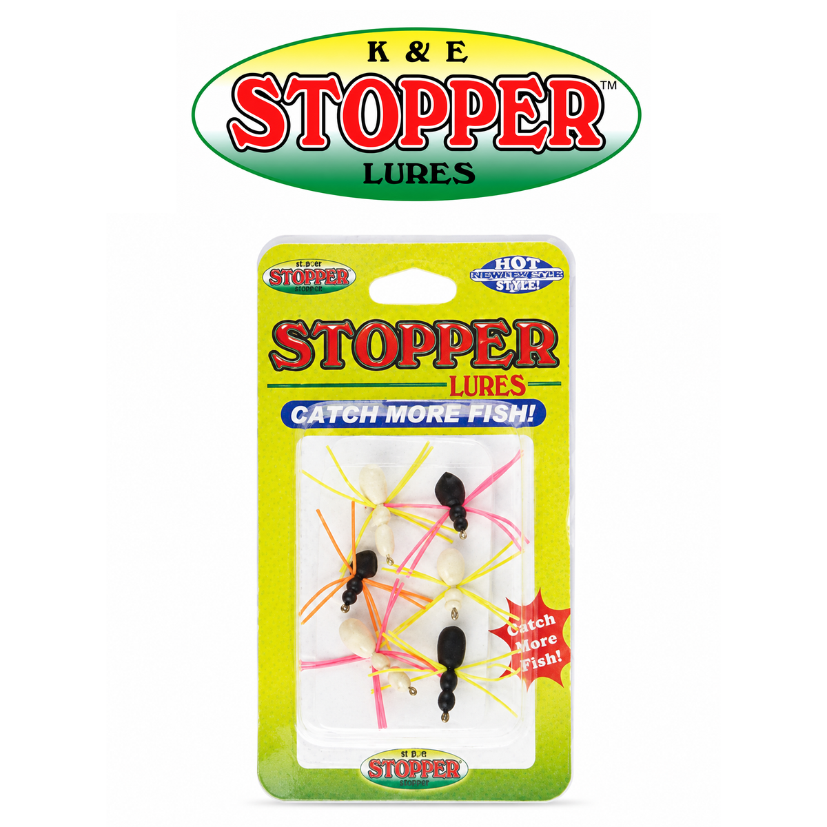 K&E Premium Spider Kit – Assorted Sizes Fishing Lure Pack