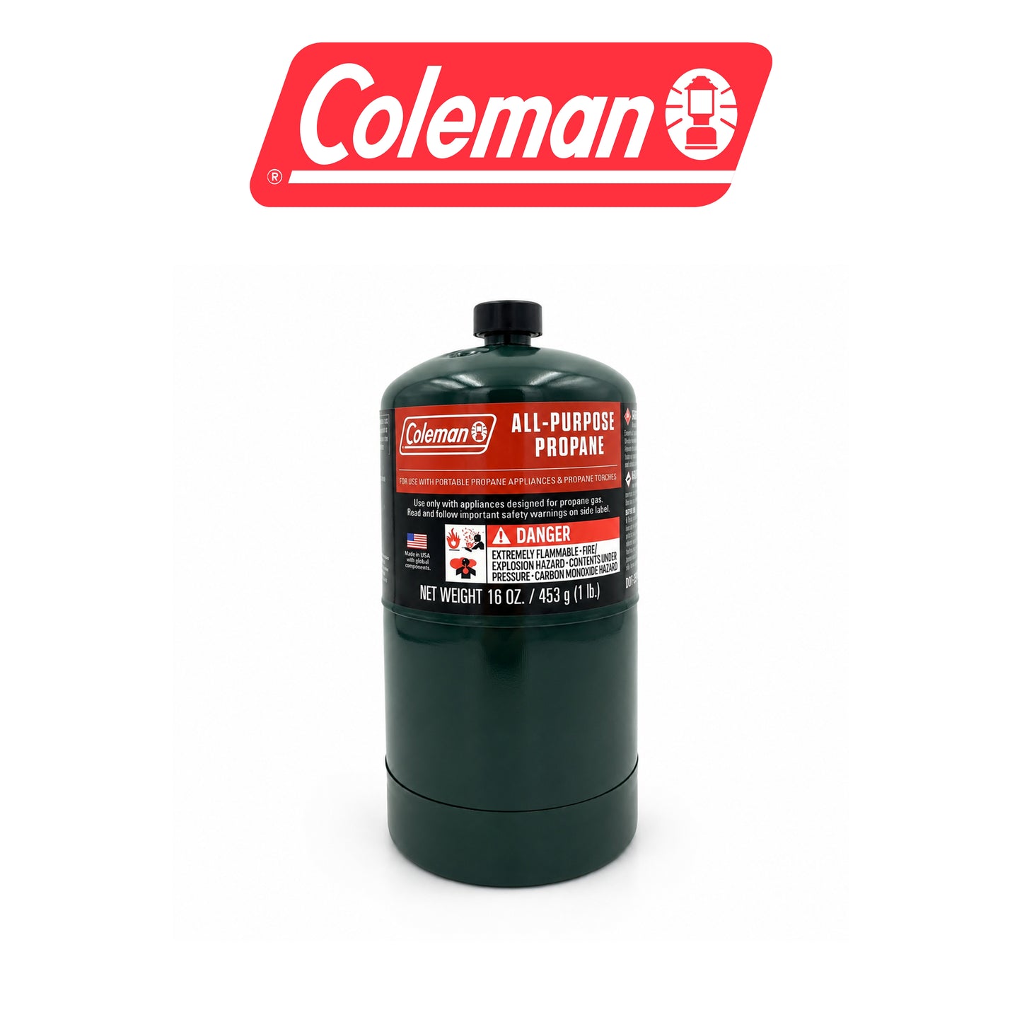 Coleman 16.4 oz Disposable Propane Fuel Bottle