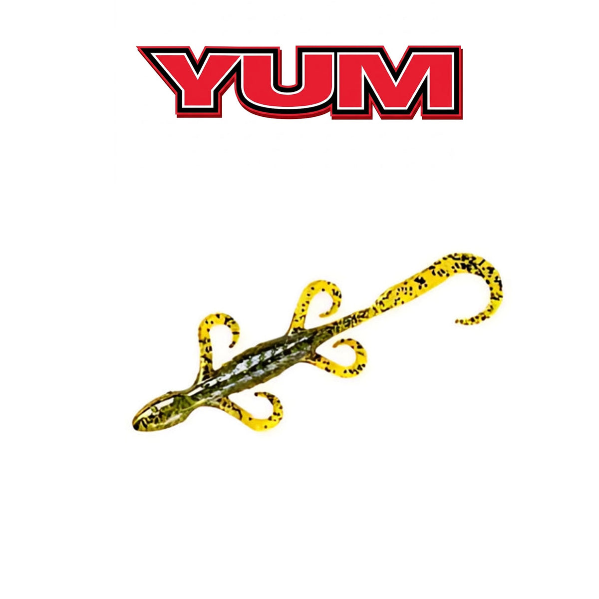 YUM 6" Lizard Soft Plastic Fishing Bait 10-Pack
