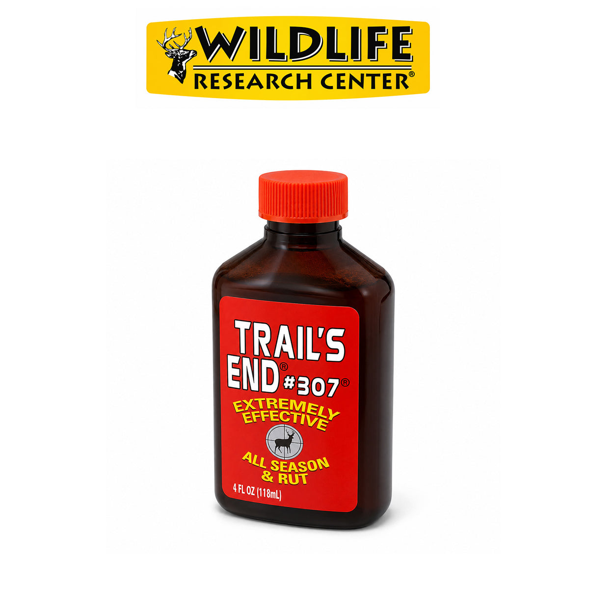 Wildlife Research Trail’s End #307 Classic Deer Attractant Scent, 1 oz & 4 oz
