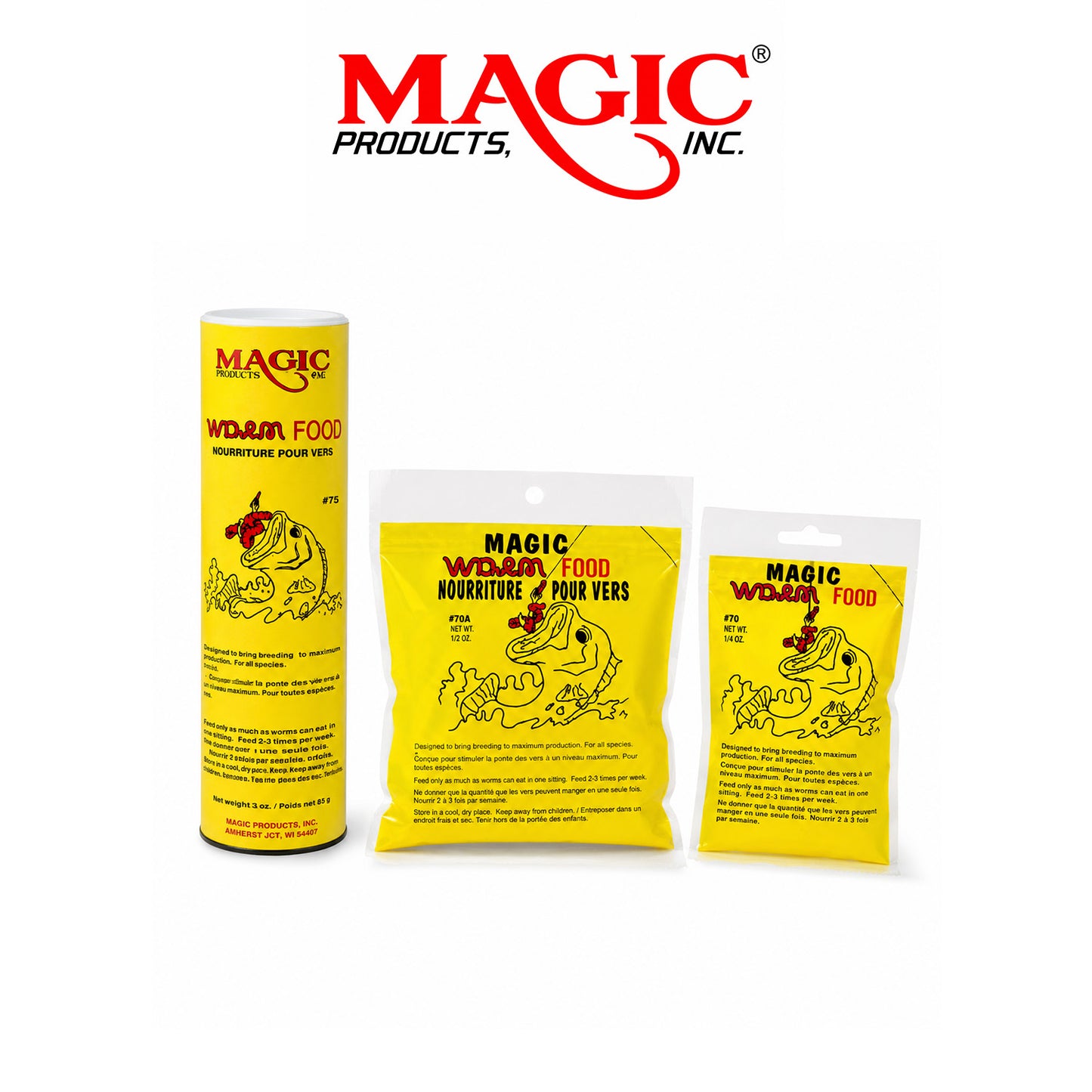 MAGIC PRODUCTS WORM FOOD