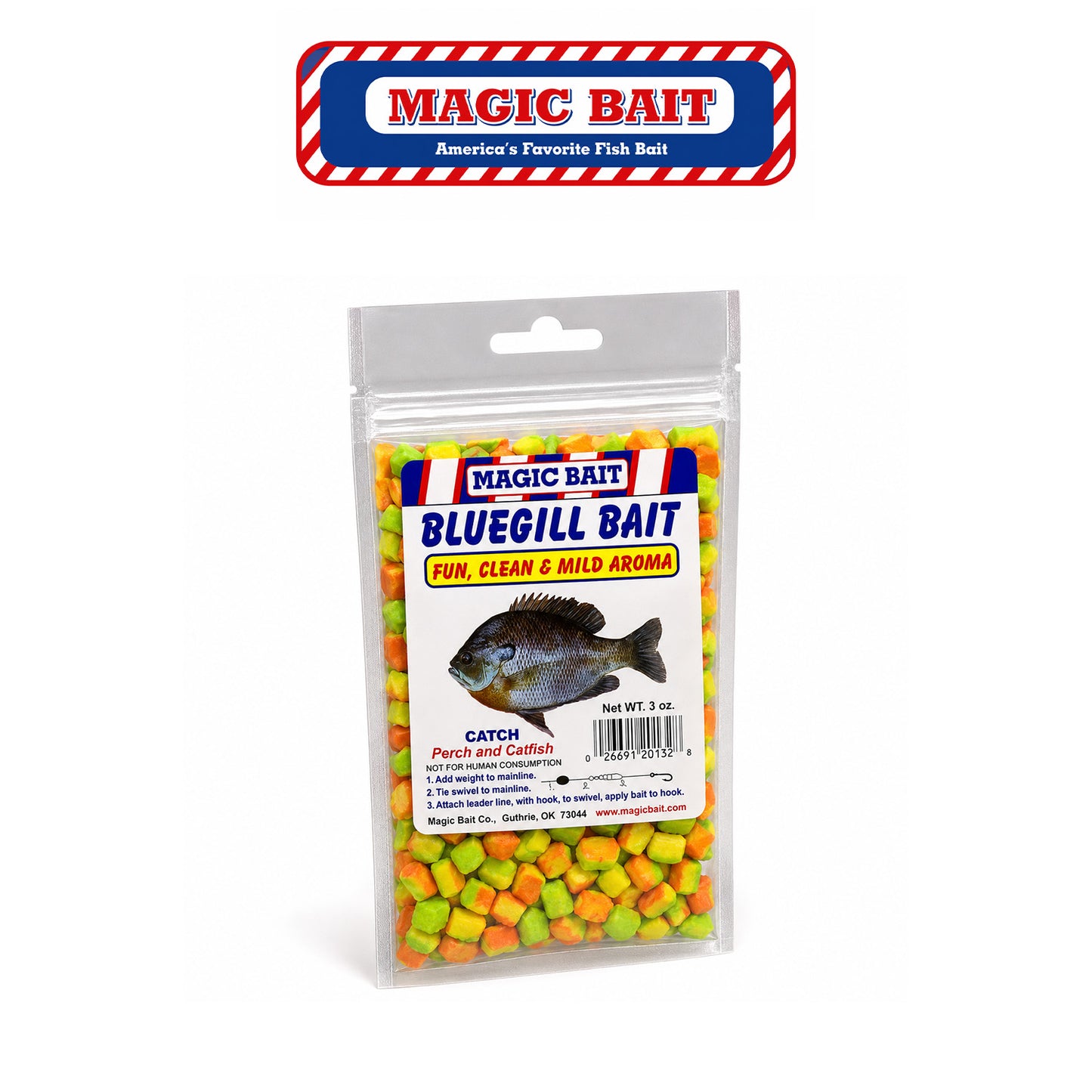 Magic Bait Bluegill Panfish Prepared Fishing Bait