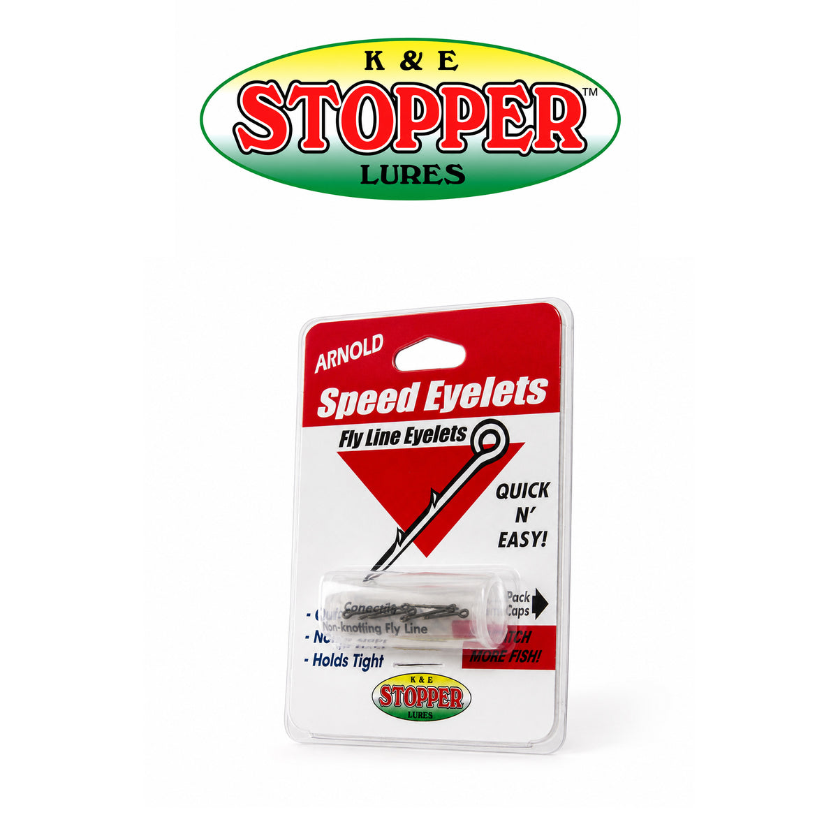 K&E Fly Line Eyelets 6PK – Small