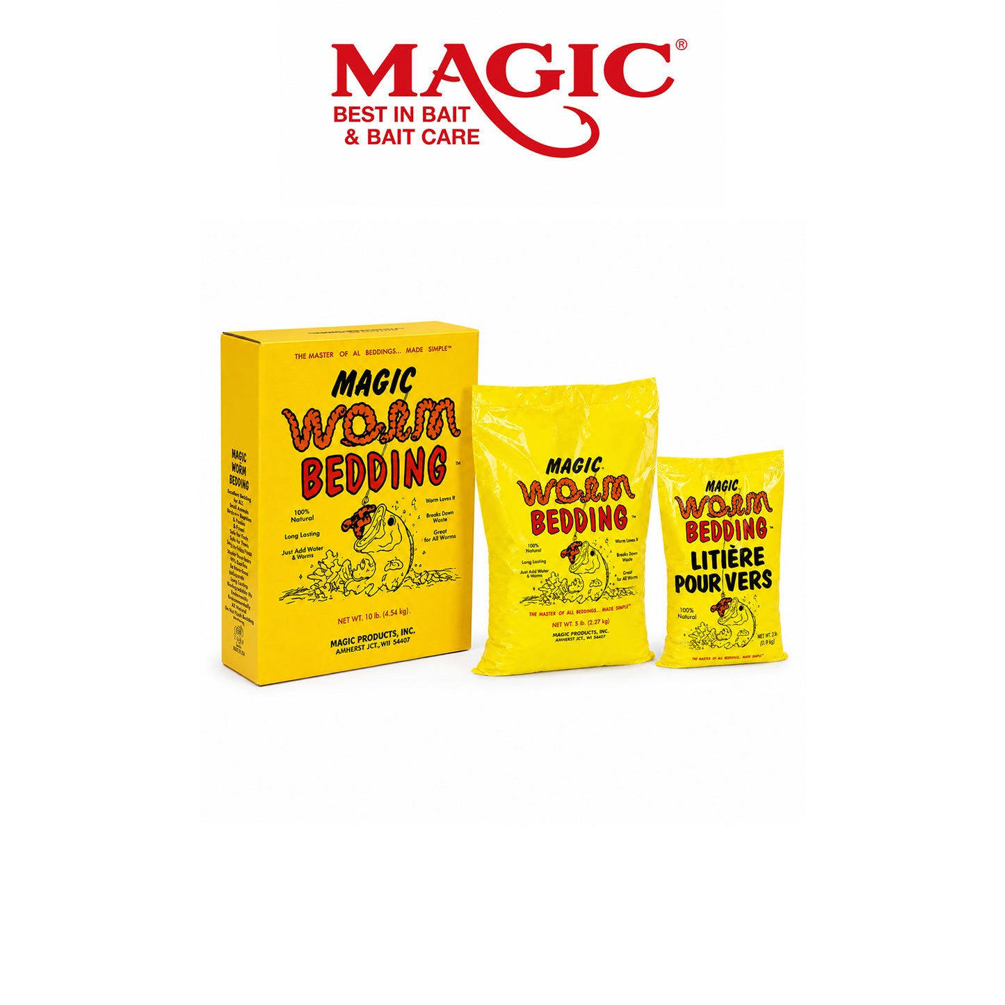 Magic Products Worm Bedding