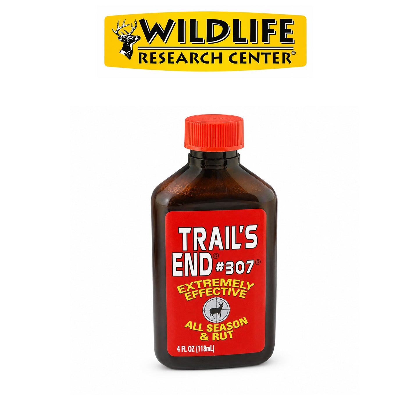Wildlife Research Trail’s End #307 Classic Deer Attractant Scent, 1 oz & 4 oz