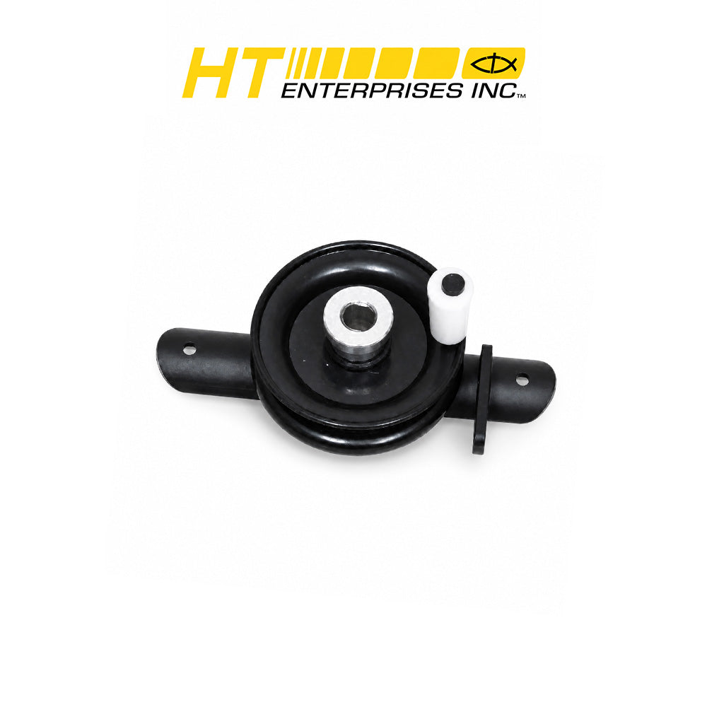 HT Ultra Lite Ice Fishing Reel - Black with Plastic Bracket and Positive Drag