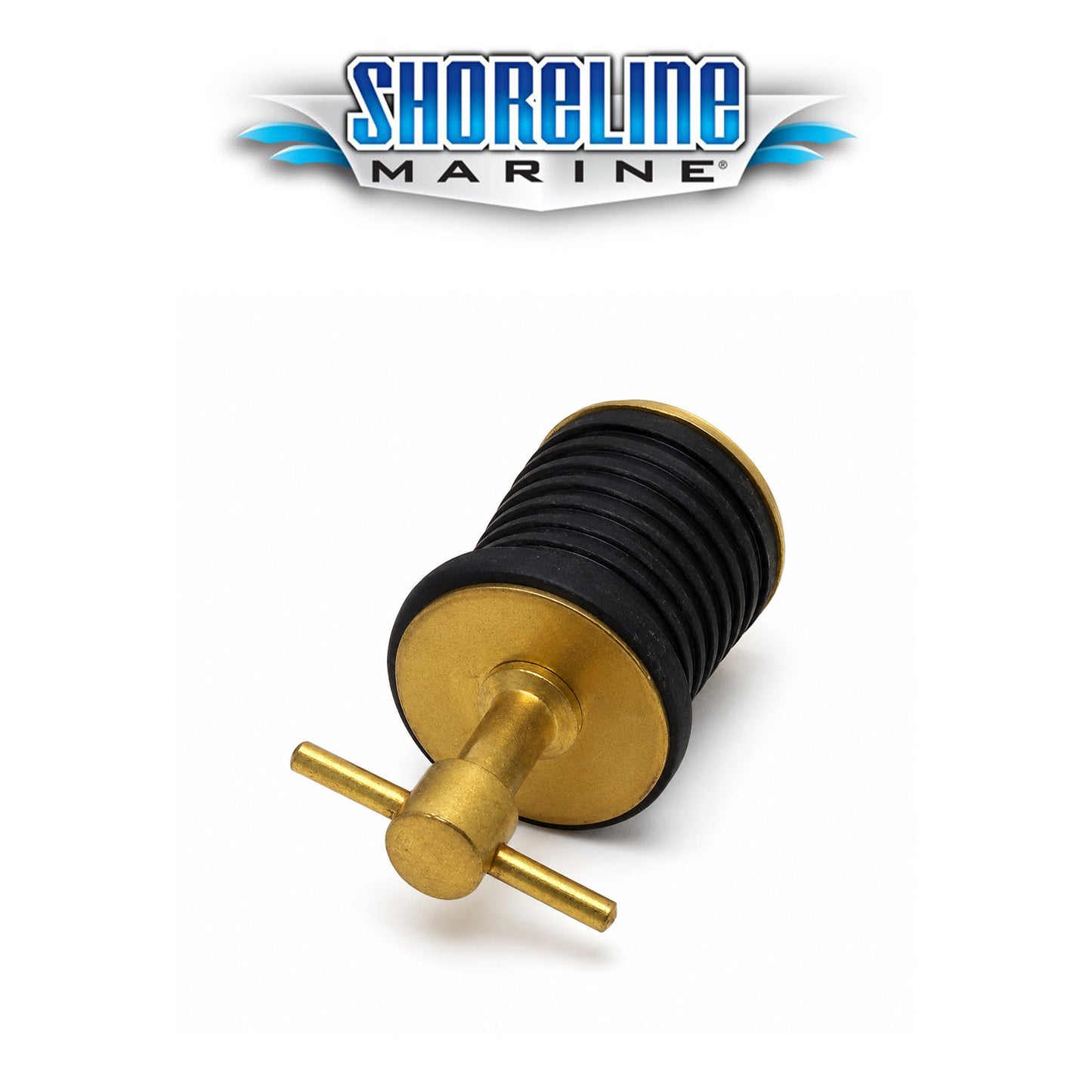 Shoreline Marine 1" Brass Twist Drain Plug
