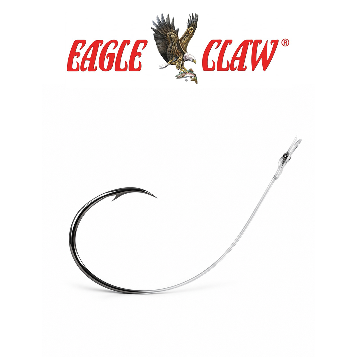 Eagle Claw Circle Trot Fishing Hooks – Strong & Reliable Hooks for Catfish and Trotline Fishing
