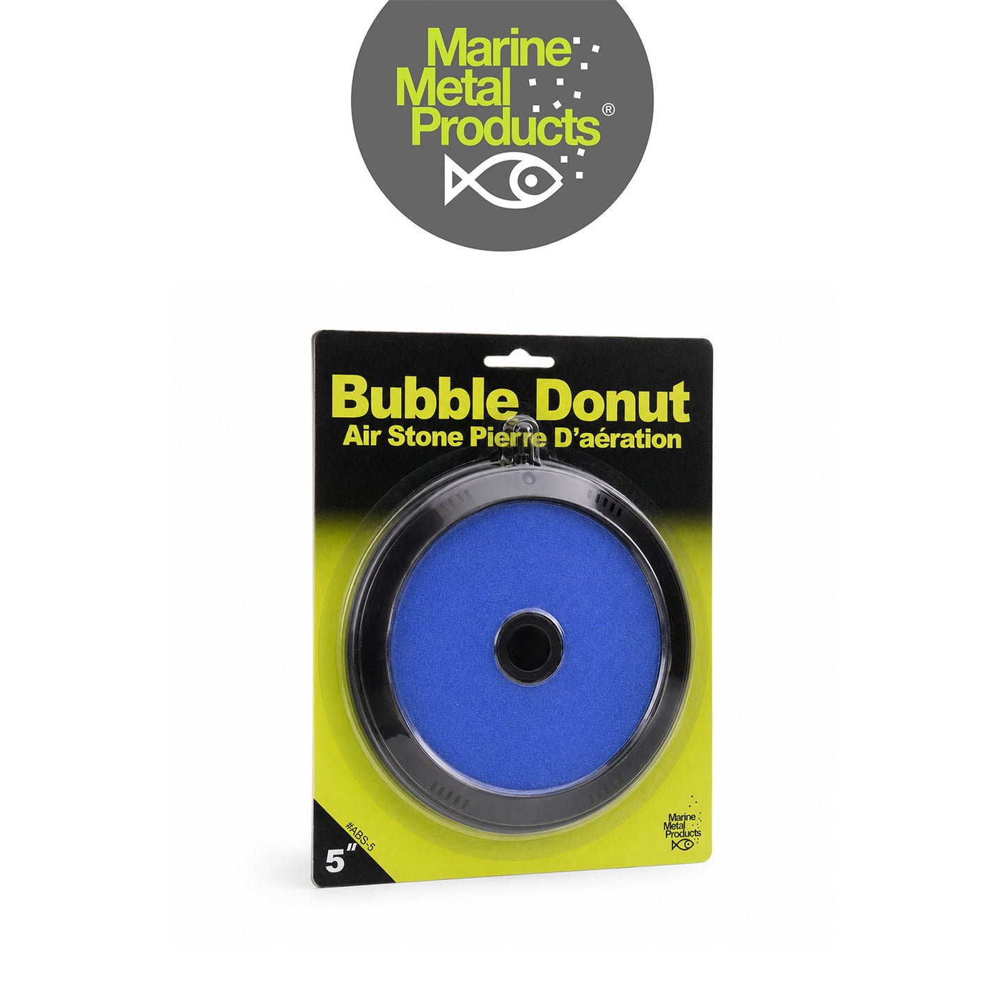 Marine Metal Bubble Donut 5" Air Diffuser for Live Bait Tanks & Aquariums