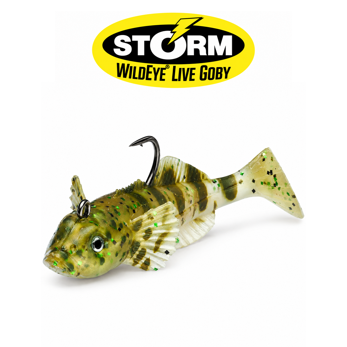 Storm WildEye Live Goby Realistic Soft Swimbait Fishing Lure – Lifelike Swimming Action