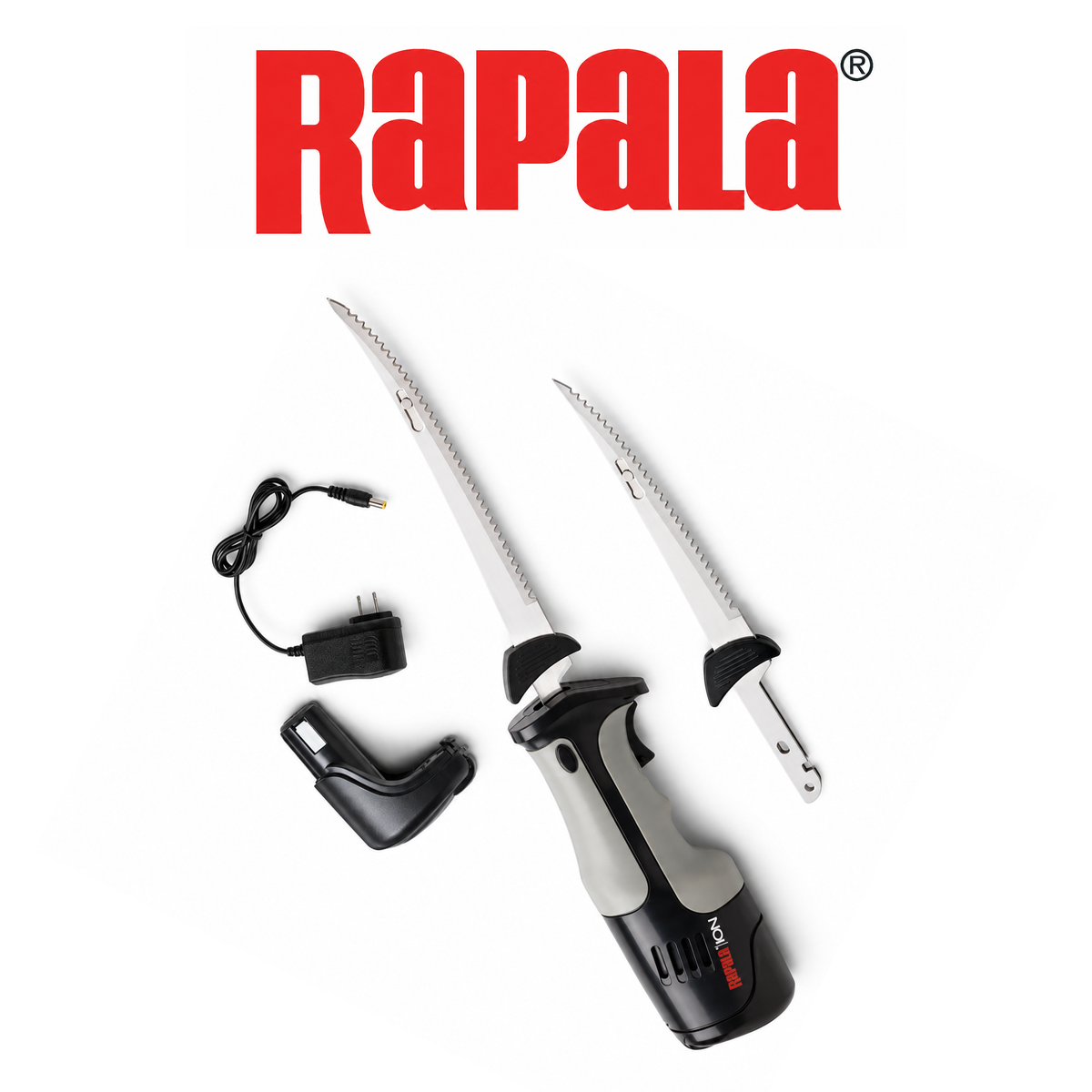 Lithium-Ion Cordless Electric Fillet Knife Combo – Rechargeable Fish Cleaning Kit