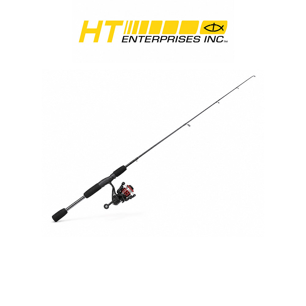 HT First Cast Pro 6' Medium Spinning Combo 2-Piece Fishing Rod with EVA Handle
