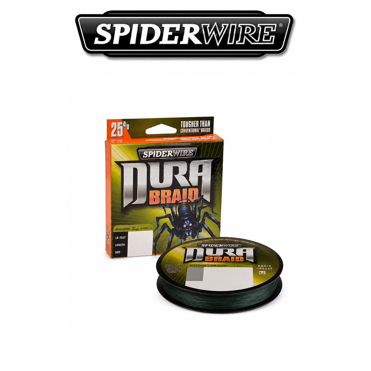 SpiderWire DuraBraid 300yd Braided Fishing Line