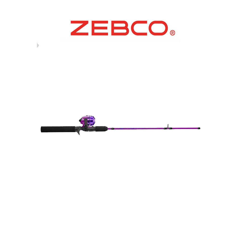 Zebco Splash Jr 4' Spinning Combo – Kids Fishing Rod and Reel