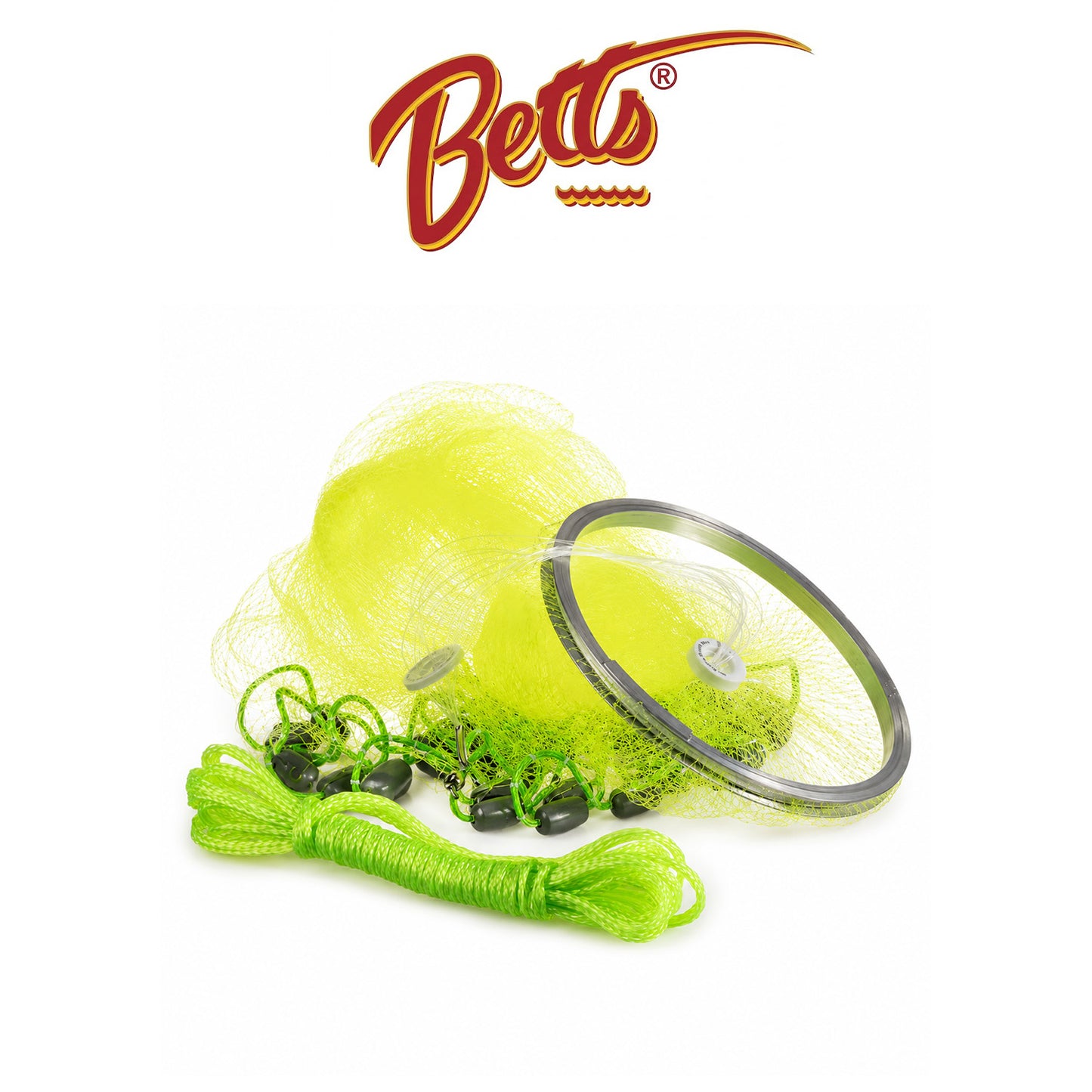 Betts Buddy Chartreuse Net 4' 3/8" Mesh Box