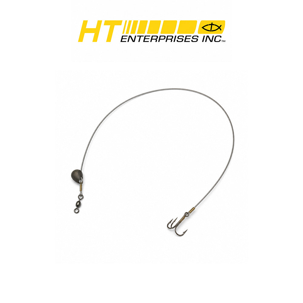HT Tip-Up Ice Fishing Line Rigs 2-Pack Sizes 6 and 8