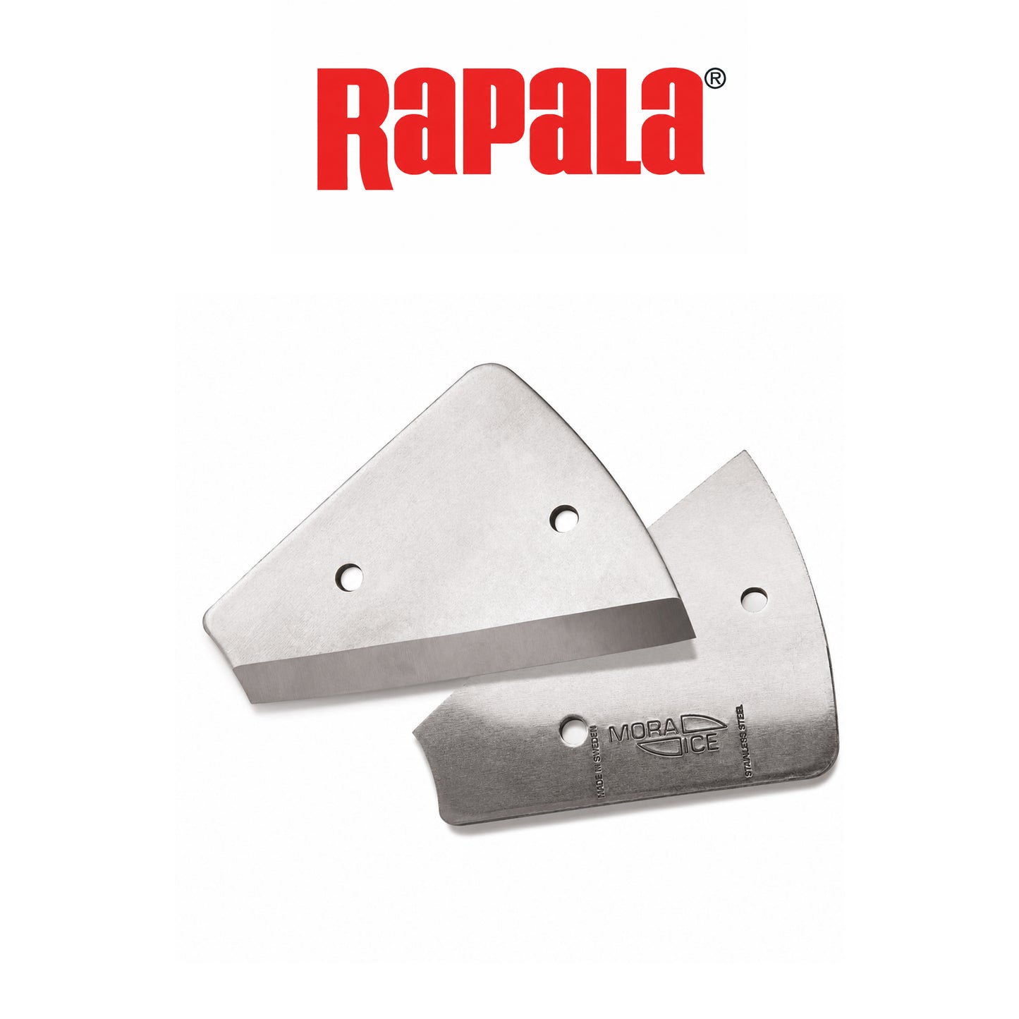 Rapala Lazer Hand Blades 5–8 Inch Durable Steel Ice Fishing Blades