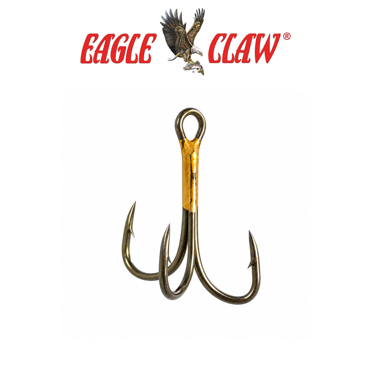 Eagle Claw Lazer Treble Hooks Bronze – 5 Pack