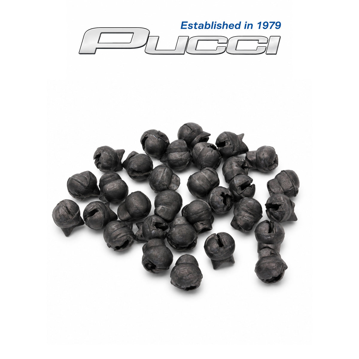 Pucci SS 3 Round Split Shot Fishing Sinkers 12 Pack