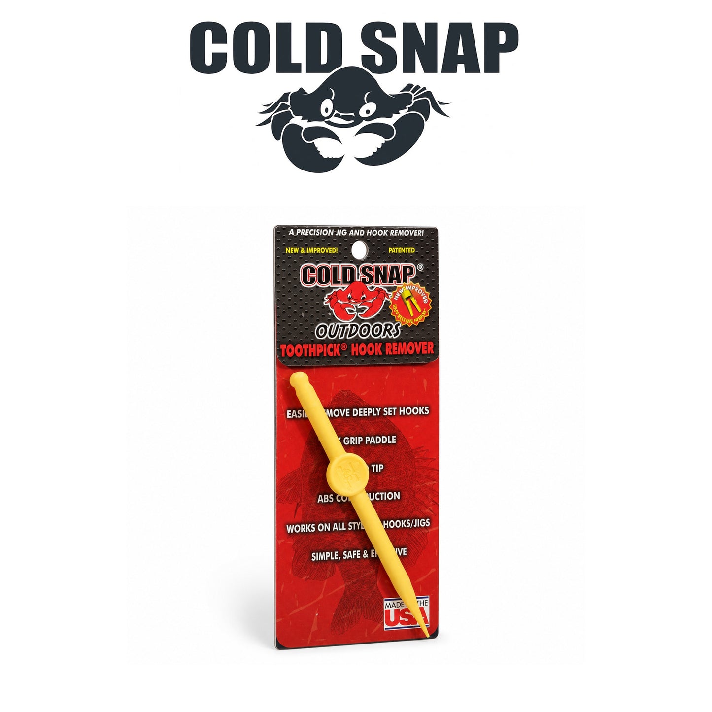 Cold Snap Toothpick Bagged Hanging Fishing Tool