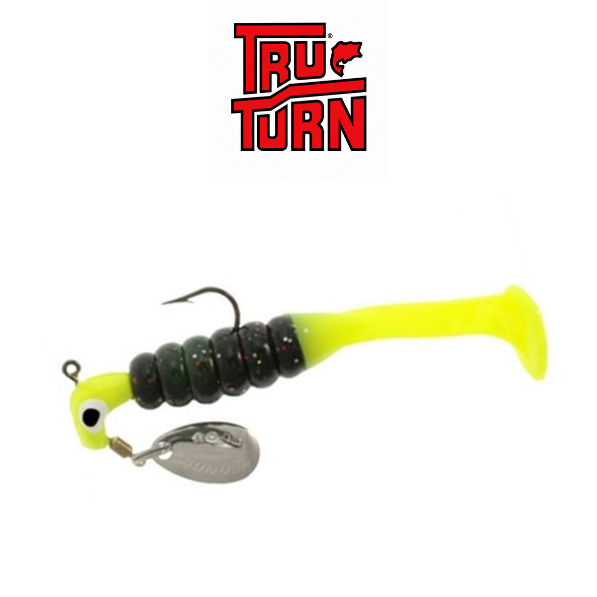 Tru Turn Slab Dragger 1/8 oz #1 Hook Rigged Jig with Extra Body