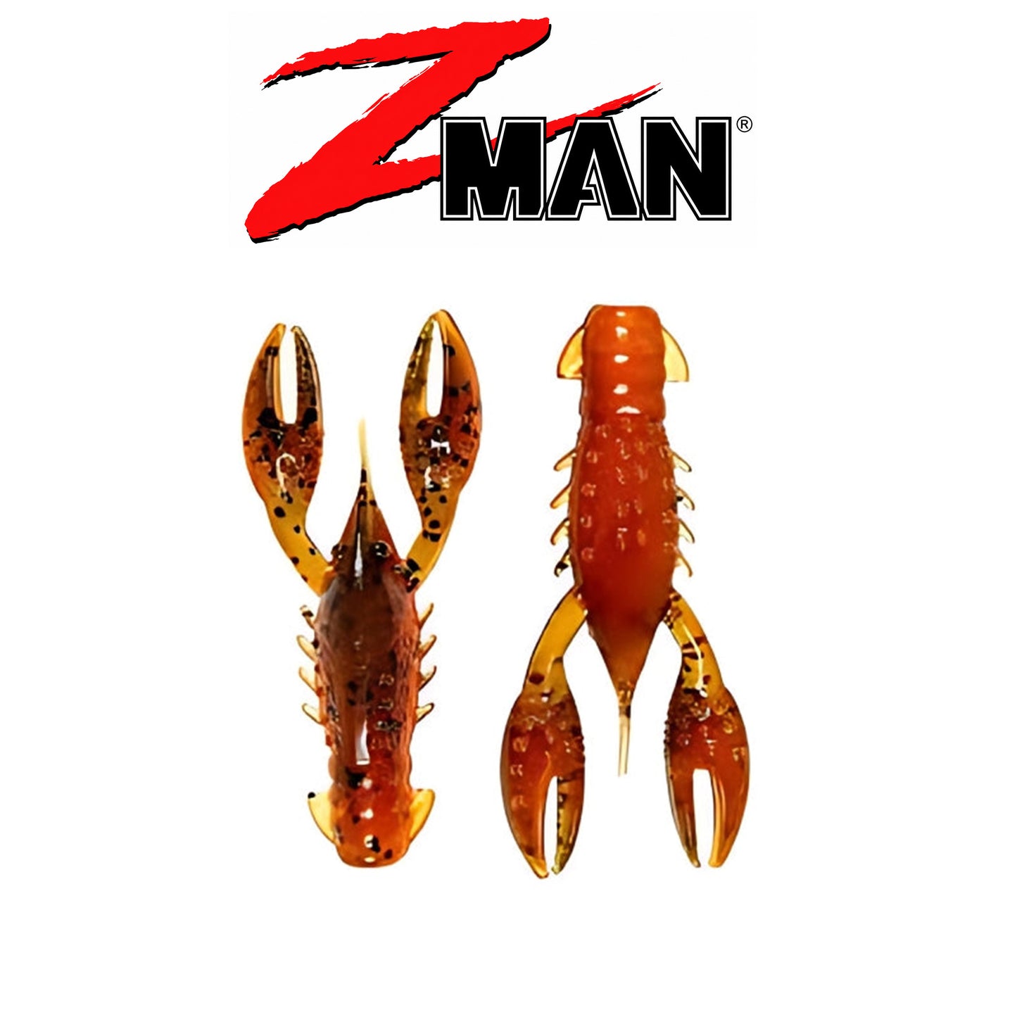 Z-Man TRD CrawZ 6-Pack Crawfish Soft Bait