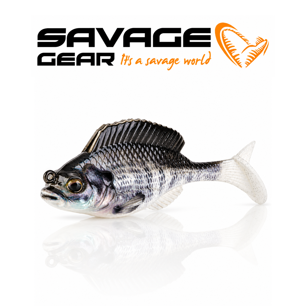 Savage Gear Structure Gill 2.4" 3/8 oz Realistic Soft Swimbait Fishing Lure