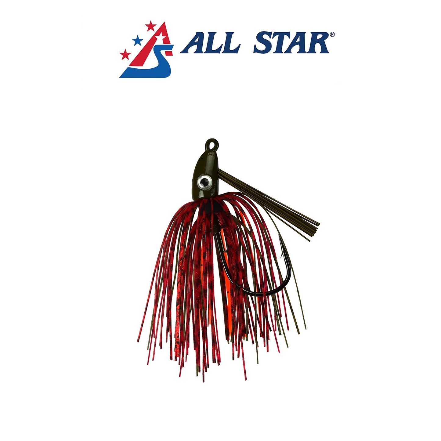 All Star Bass Buster Fishing Jig – 1/4 oz & 3/8 oz
