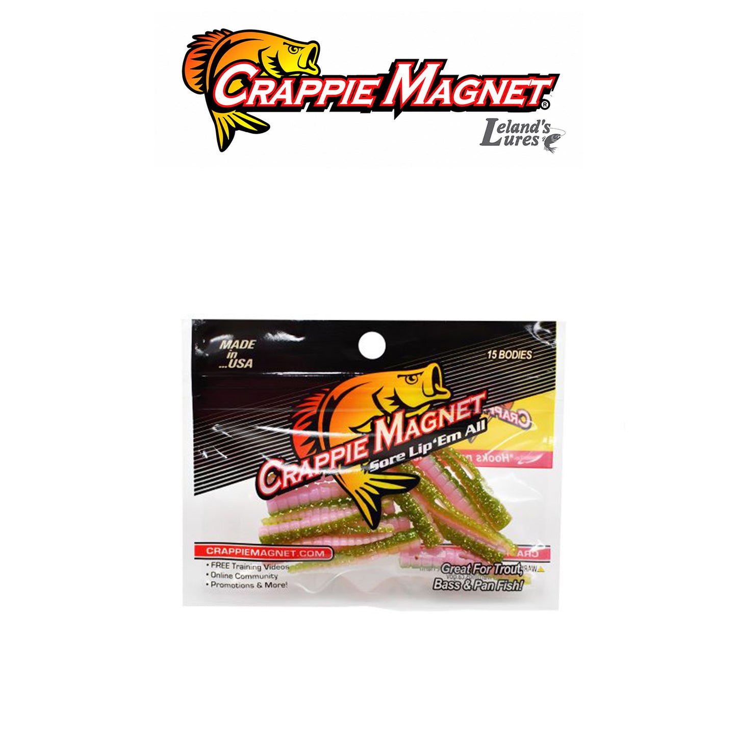 Crappie Magnet 15 Piece Body Packs