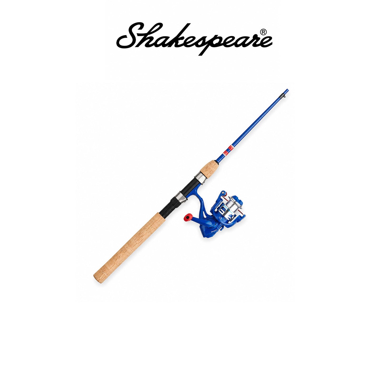 Shakespeare Contender™ 7' 2-Piece Medium Spinning Combo, Size 35 Reel, 6-12 lb Line Rating, 5.2:1 Gear Ratio, Ambidextrous