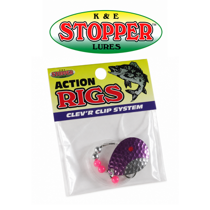K&E Stopper Pro Flash Size 4 Fishing Stopper Pack