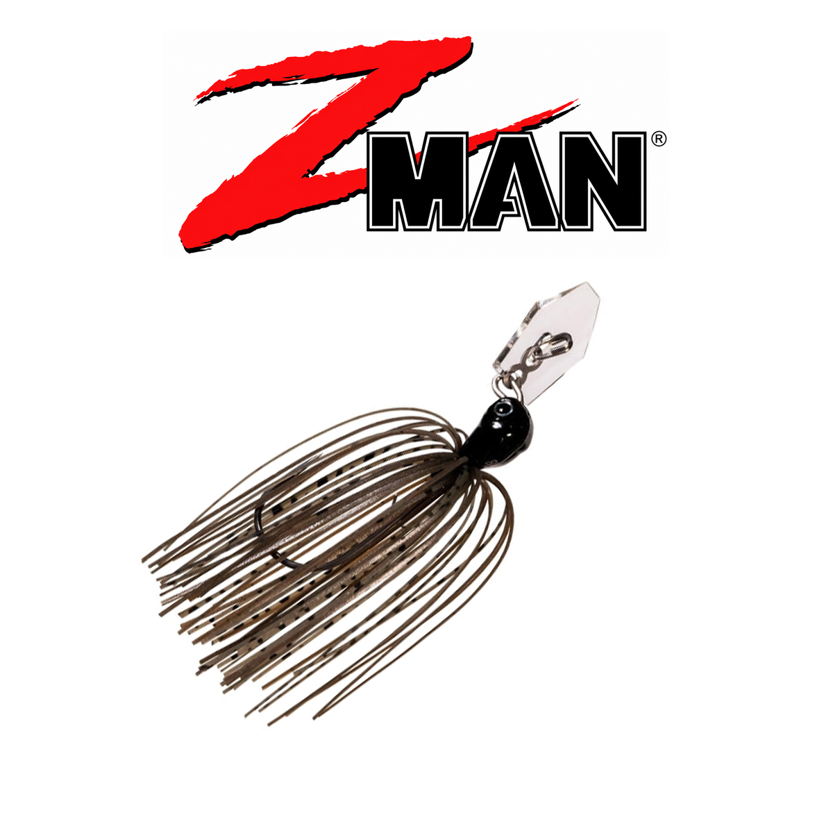 Z-Man JackHammer StealthBlade ChatterBait Fishing Lure