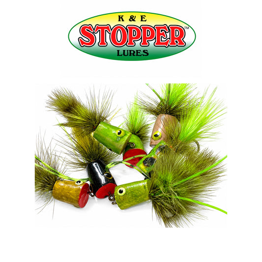 K&E Cork Panfish Popper – 12 Pack
