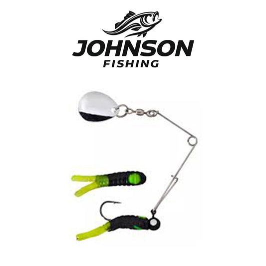 Beetle Spin Nickel 1/32 oz Fishing Lure 6-Pack
