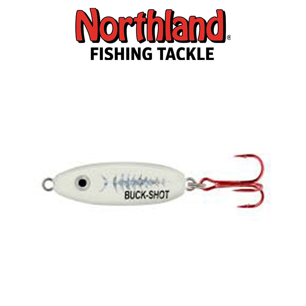 Buck-Shot Rattle Spoon Ice Fishing Lure