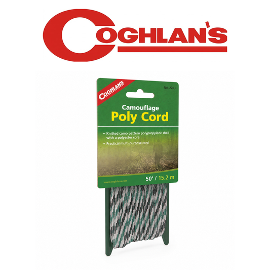 Coghlan’s Camouflage Poly Cord 9050 – Premium Multipurpose Outdoor Utility Cord