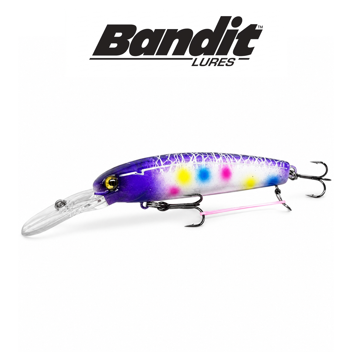 Bandit Walleye Deep Dive Custom Painted Premium Walleye Crankbait