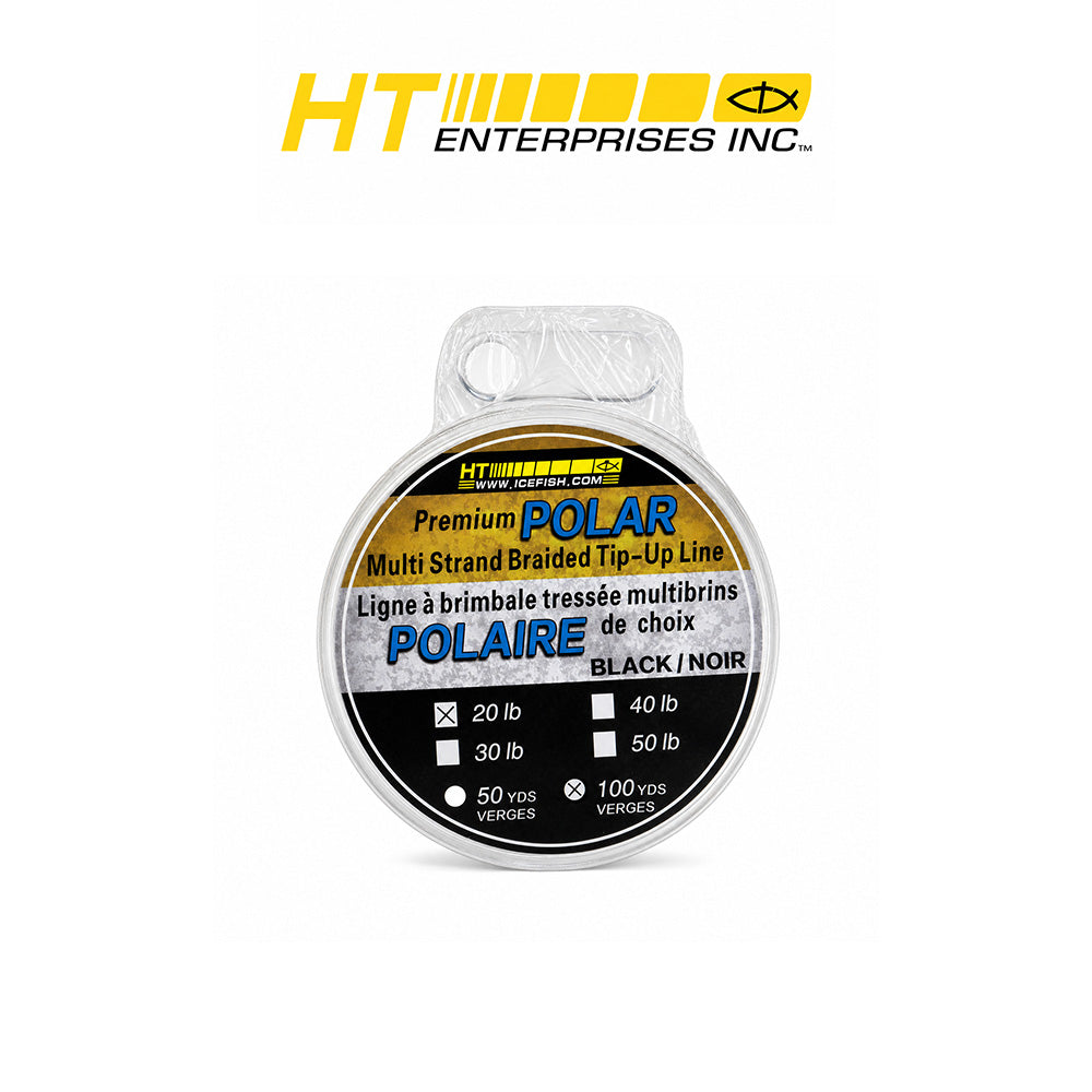Polar Ice High-Strength Braided Fishing Line 20lb 25lb 30lb 40lb 50lb