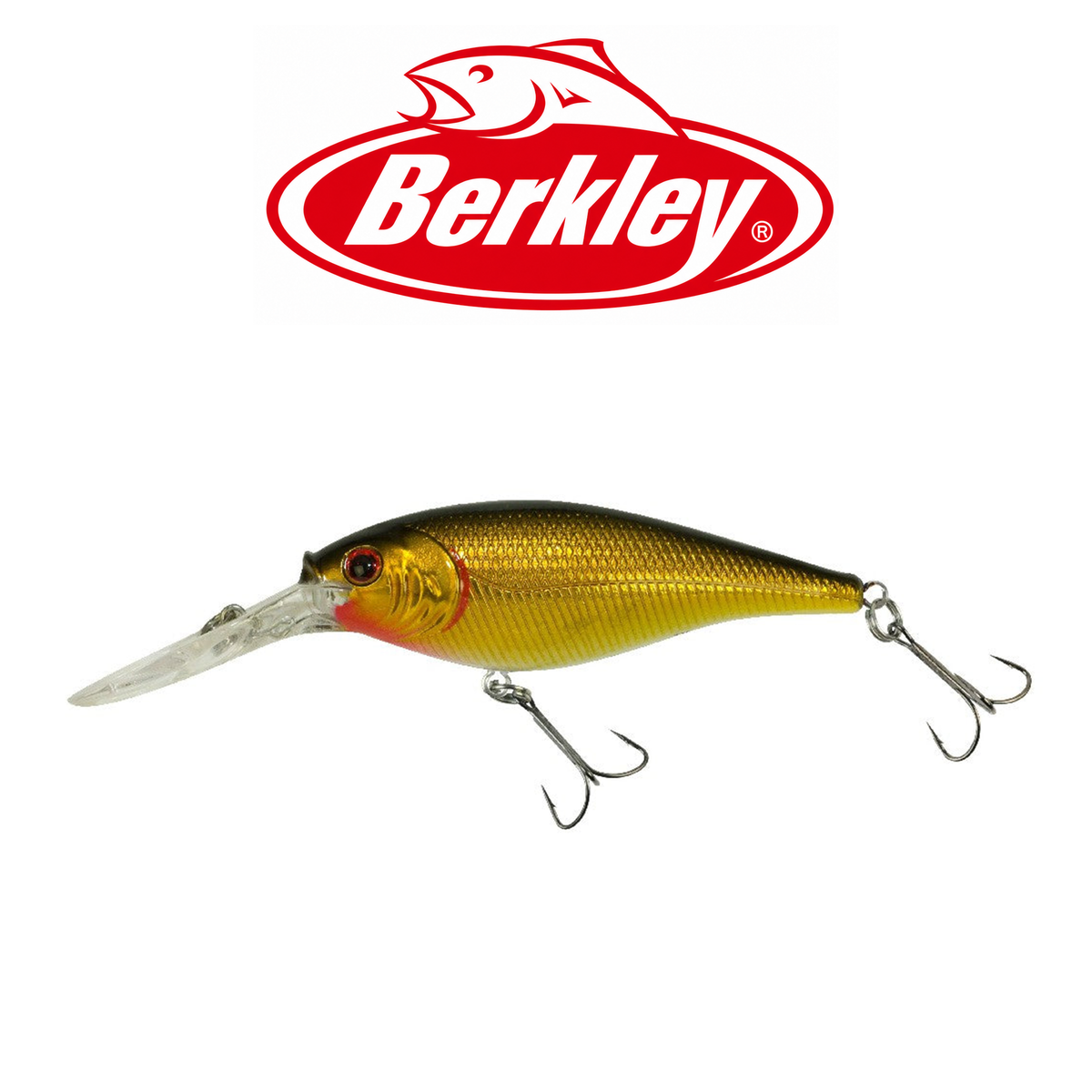 Berkley Flicker Shad FFSH4M Premium Diving Crankbait Fishing Lure