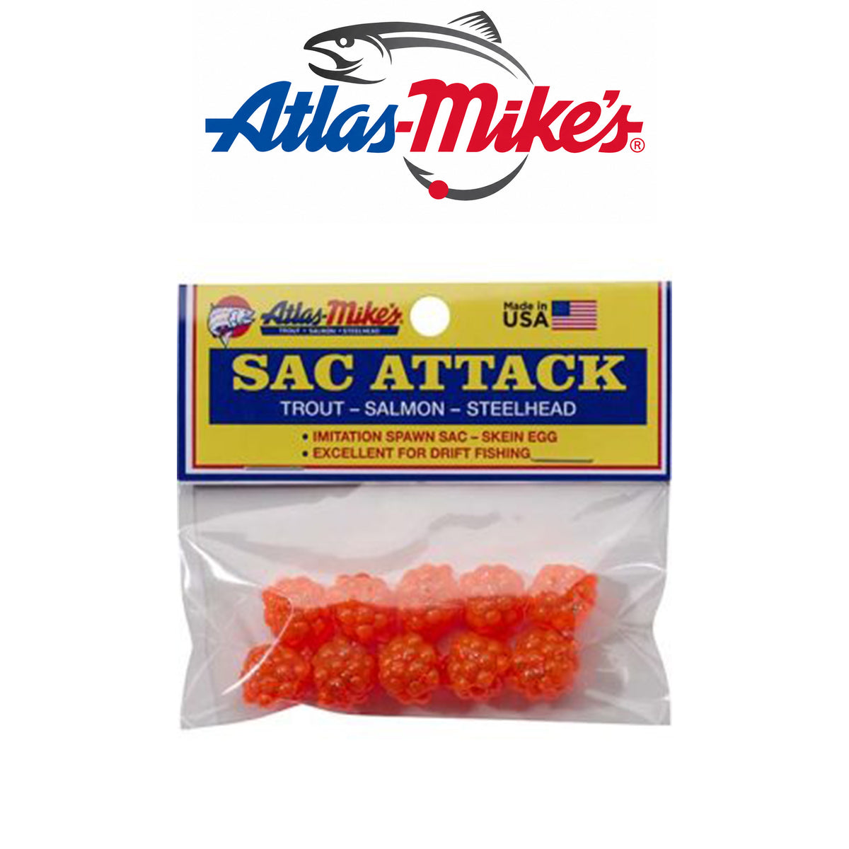 Atlas Mike’s Sac Attack Bait – 10 Per Bag