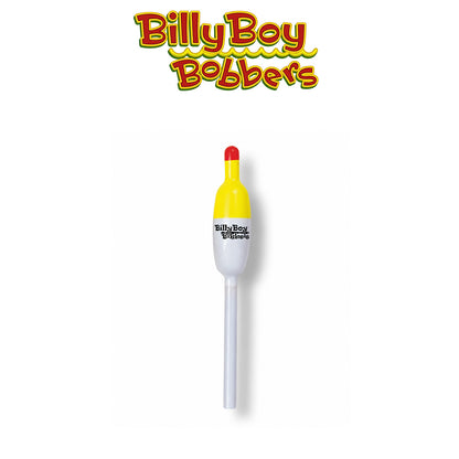 Billy Boy Bobbers Balsa Slip Unweighted Pencil Bobbers 0.38" White 18-Pack
