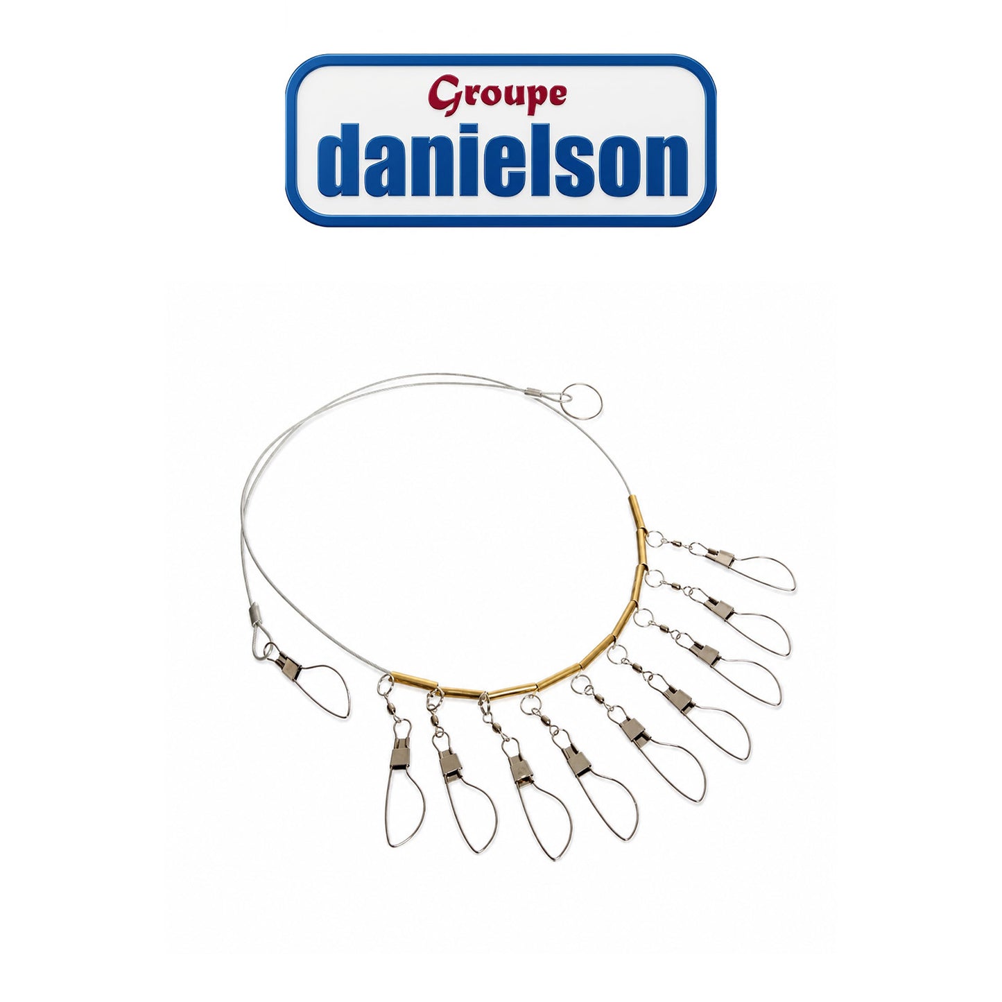 Danielson Cable Fish Stringer with 10 Swivel Snaps