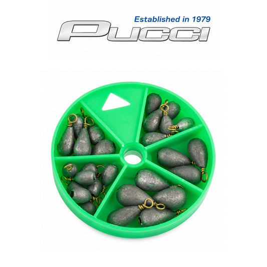 Pucci Bass Casting Sinkers Assortment