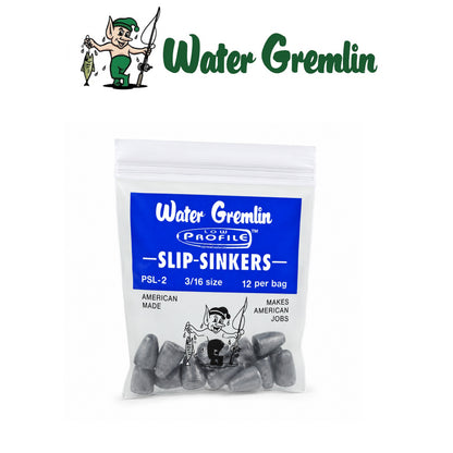 Water Gremlin Worm Weight PSL Fishing Sinker