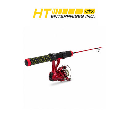 HT Red Hot 24" Ultra Light Spinning Combo with OPT-101R Reel, 1BB and Line