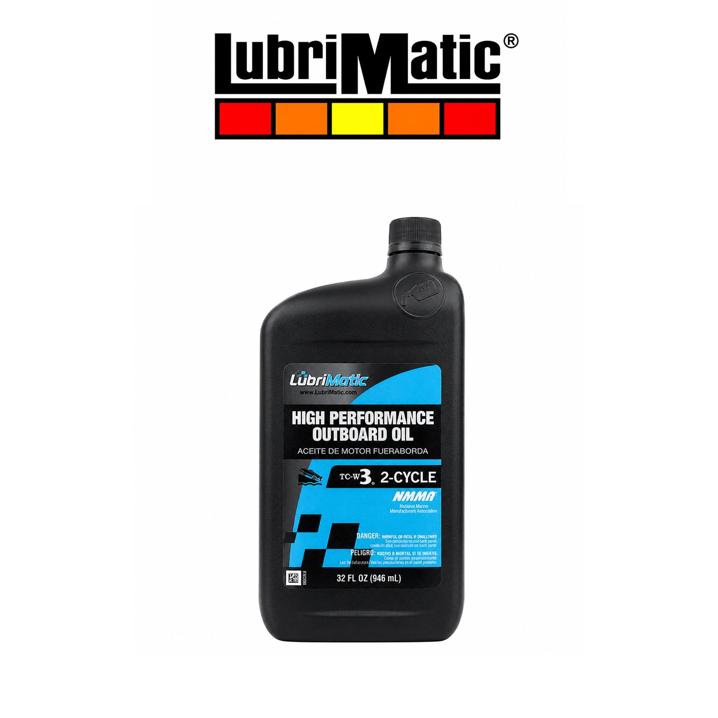 Lubrimatic 50:1 2-Stroke Outboard Motor Oil TC-W3 Certified