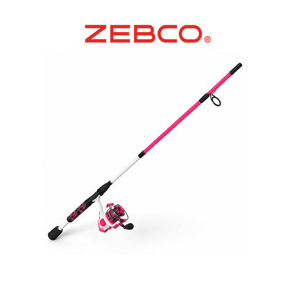 Zebco Custom Z Strike King Spinning Combo – 6'6" 2-Piece Medium Rod