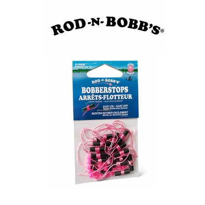 Rod-N-Bobb Pink Bobber Stops