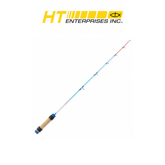 HT Ice Blue Professional 26" Medium Cork Ice Fishing Rod