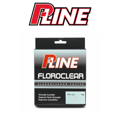 P-Line FCCF Clear Fluorescent Copolymer Fluorocarbon Fishing Line